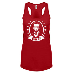 Free AF Womens Racerback Tank Top