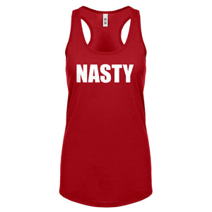 Racerback Nasty Womens Tank Top