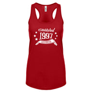 Racerback Established 1997 Womens Tank Top