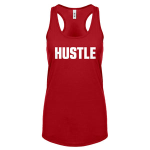 Racerback Hustle Womens Tank Top
