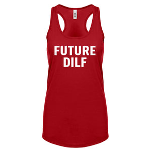 FUTURE DILF Womens Racerback Tank Top