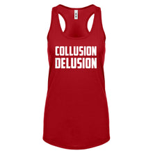 Collusion Delusion Womens Racerback Tank Top