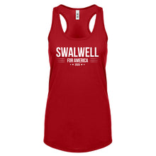 SWALWELL for President 2020 Womens Racerback Tank Top