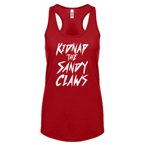 Kidnap the Sandy Claws Womens Racerback Tank Top