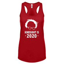 Racerback Hindsight is 2020 Womens Tank Top