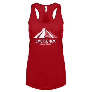 Save the Maya Womens Racerback Tank Top