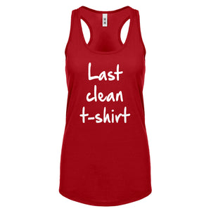 Racerback Last Clean Tshirt Womens Tank Top