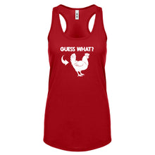 Racerback Chicken Butt Womens Tank Top