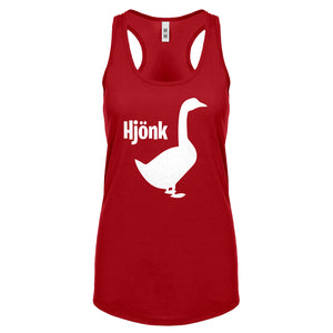 GOOSE HJONK Womens Racerback Tank Top
