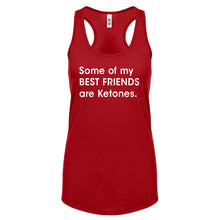 Racerback Some of my Best Friends are Ketones Womens Tank Top