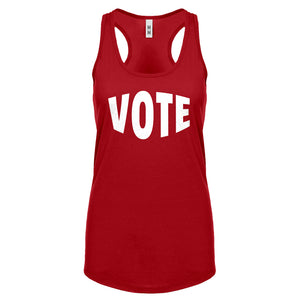 VOTE Womens Racerback Tank Top