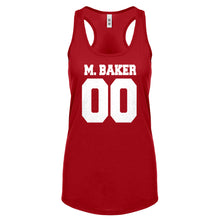 M. BAKER 00 Womens Racerback Tank Top