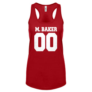 M. BAKER 00 Womens Racerback Tank Top