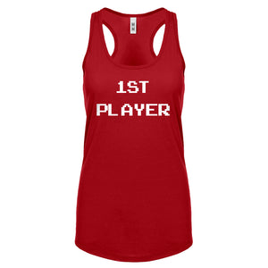 Racerback 1st Player Womens Tank Top