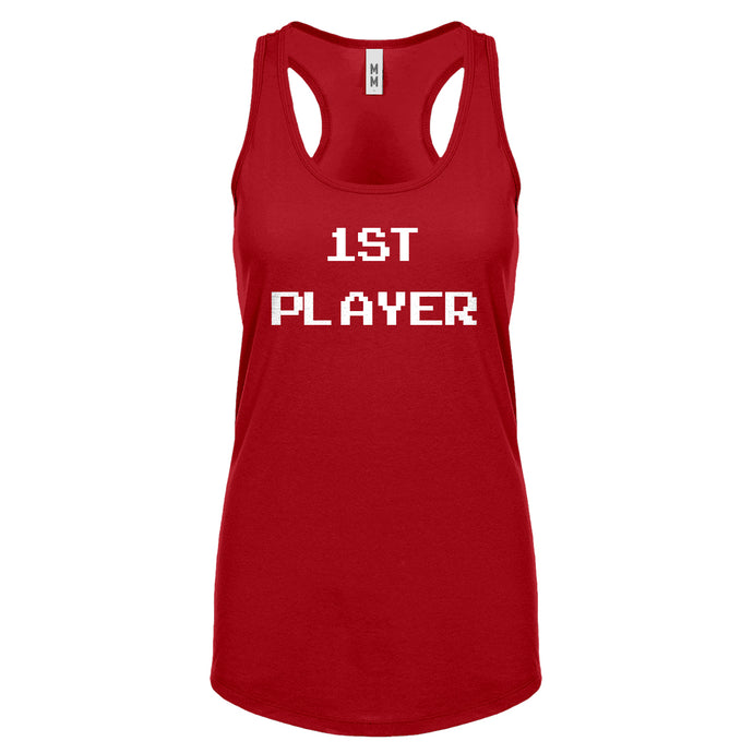 Racerback 1st Player Womens Tank Top