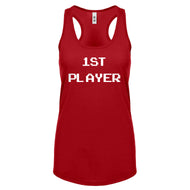 Racerback 1st Player Womens Tank Top