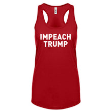 Racerback IMPEACH TRUMP Womens Tank Top