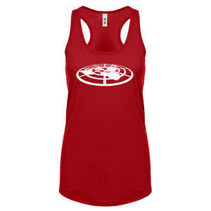 Racerback Flat Earth Society Womens Tank Top