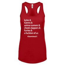 Storm Area 51 Runner Womens Racerback Tank Top