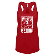 Racerback Gemini Zodiac Astrology Womens Tank Top