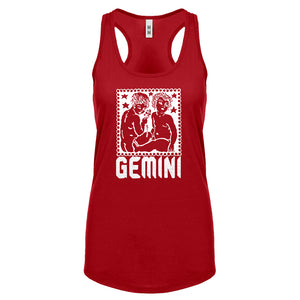 Racerback Gemini Zodiac Astrology Womens Tank Top