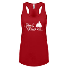 Racerback Shady Pines Ma Womens Tank Top