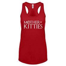 Racerback Mother of Kitties Womens Tank Top