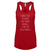 Racerback Eat Your Drugs Womens Tank Top
