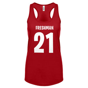 Freshman 21 Womens Racerback Tank Top