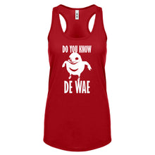 Racerback Do You Know De Wae Womens Tank Top