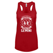 Racerback Gemini Astrology Zodiac Sign Womens Tank Top