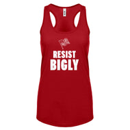 Racerback Resist Bigly Womens Tank Top