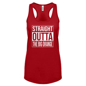 Straight Outta the Big Orange Womens Racerback Tank Top