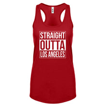 Straight Outta Los Angeles Womens Racerback Tank Top