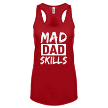 Mad Dad Skills Womens Racerback Tank Top