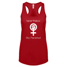 Racerback Nevertheless She Persisted Womens Tank Top