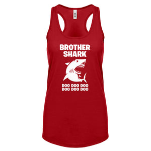 Brother Shark Womens Racerback Tank Top