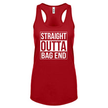 Racerback Straight Outta Bag End Womens Tank Top