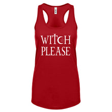 Racerback Witch Please Womens Tank Top