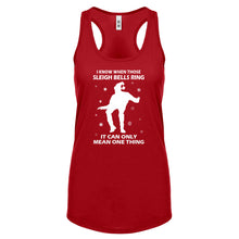 Racerback When Those Sleigh Bells Ring (was 3109) Womens Tank Top