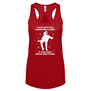 Racerback When Those Sleigh Bells Ring (was 3109) Womens Tank Top
