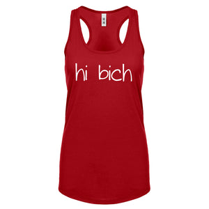 Racerback Hi Bich Womens Tank Top