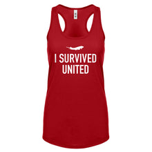 Racerback I Survived United Womens Tank Top
