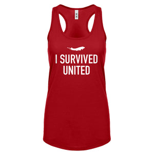 Racerback I Survived United Womens Tank Top