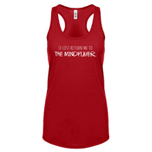 If Lost Return Me to the MINDFLAYER Womens Racerback Tank Top