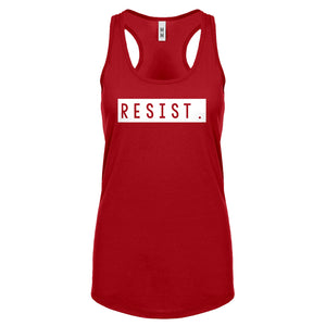Racerback Resist Womens Tank Top