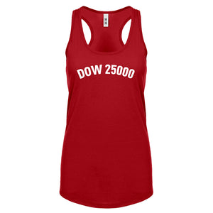 Dow 25000 Womens Racerback Tank Top