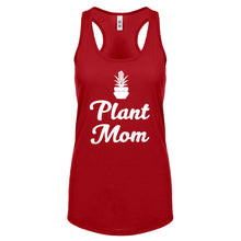 Racerback Plant Mom Womens Tank Top