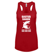 Sister Shark Womens Racerback Tank Top