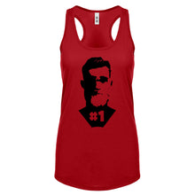 Number One Womens Racerback Tank Top
